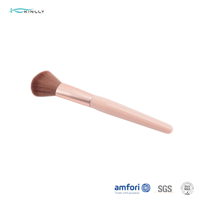Singola spazzola di trucco di Logo Individual Makeup Brushes Synthetic del fondamento su ordinazione dei capelli