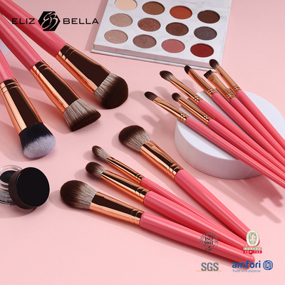 8pcs Beauty Cosmetic Brush Set Maniglia di legno Personal Label Makeup Brush Set