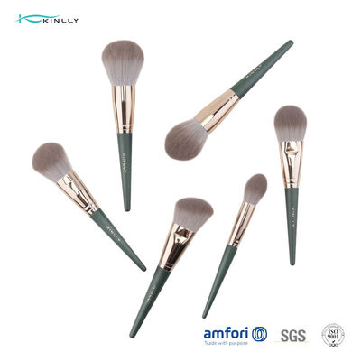 OEM 16 pezzi di Rose Gold Makeup Brushes With dei capelli cosmetici del vegano