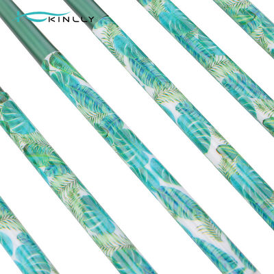 Set di pennelli di trucco di viaggio dell'OEM 10pcs con la maniglia di plastica allineata di marmo