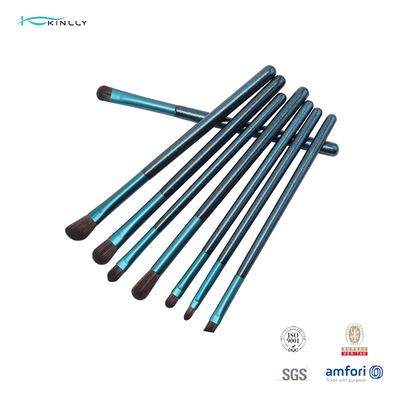 Set di pennelli cosmetico di trucco di dimensione 12Pcs di viaggio con la maniglia di legno