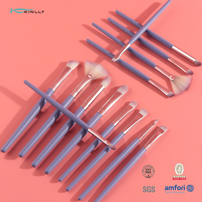 Set di pennelli sintetico professionale di trucco dell'etichetta privata della spazzola di trucco dei capelli 15pcs