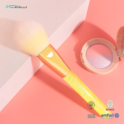 Il sintetico di Crystal Handle Makeup Brushes Premium rizza il correttore della polvere