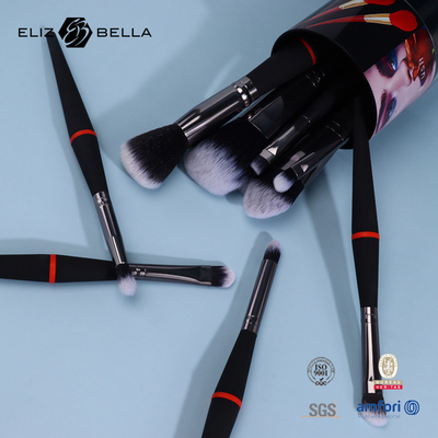 10pcs ODM Professional Makeup Brush Set Nero Per Ragazze