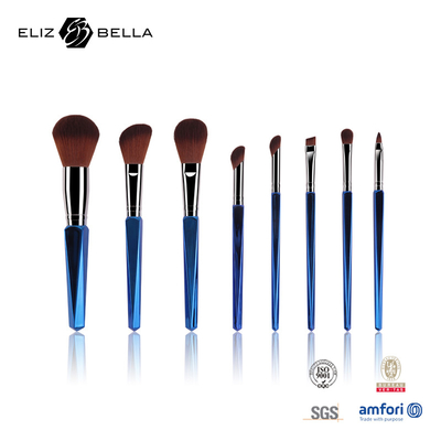 8pcs Professional Makeup Brush Con Maniglia Di Plastica OEM ODM Personalizzato