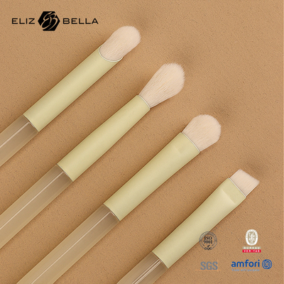 Mini Set di viaggio portatile a manico corto Set di spazzole per il trucco cosmetico sostenibile e alla moda