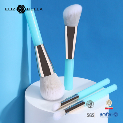 6pcs OEM Macchiaio Occhi spazzole per la cura della bellezza, Cruelty Free sintetici capelli Macchiaio spazzola Kit