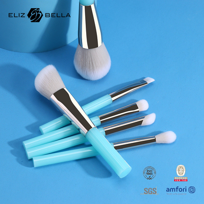 6pcs OEM Macchiaio Occhi spazzole per la cura della bellezza, Cruelty Free sintetici capelli Macchiaio spazzola Kit