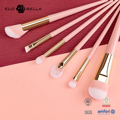Personalizzazione OEM Design Pinselli di trucco con ferrule di alluminio lucido