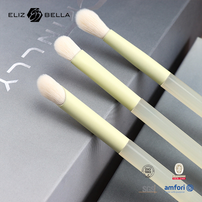 Personalizzazione OEM Design Pinselli di trucco con ferrule di alluminio lucido
