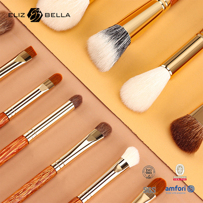 Capelli sintetici capelli viso trucco set spazzola personalizzare il vostro look perfetto