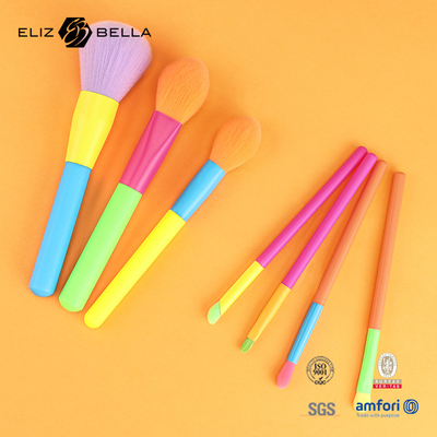 12pcs Plastic Handle Makeup Brush Set For Foundation Powder Blush Occhiali da sole,Pulizia per capelli in nylon