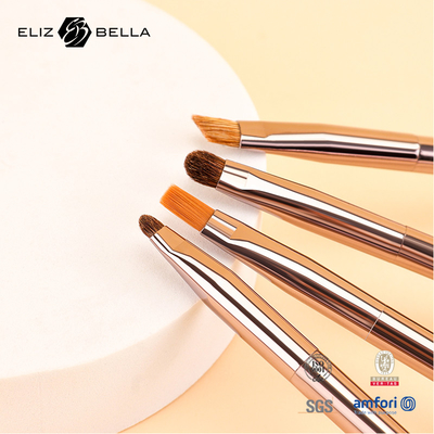 Spazzole per trucco essenziali Set con maniglia personalizzata Capelli sintetici Ordini OEM benvenuti