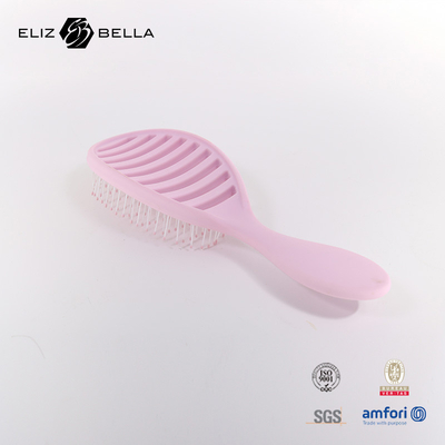 Spazzola per capelli di marca privata pettine comune pettine personalizzata pennello morbido per la facile rimozione di grovigli