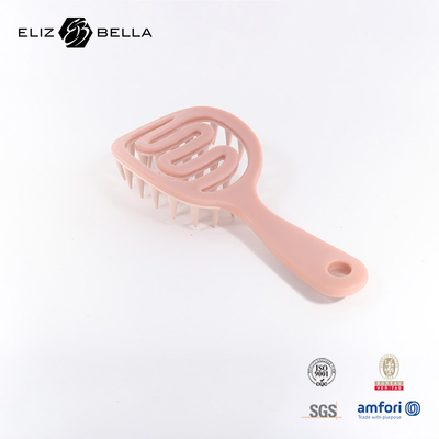 Capelli lisci senza nodi Massaggio capelluto Spazzola per capelli Portatile Spazzola per shampoo a doppio uso asciutto e bagnato