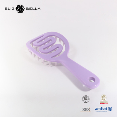 Capelli lisci senza nodi Massaggio capelluto Spazzola per capelli Portatile Spazzola per shampoo a doppio uso asciutto e bagnato