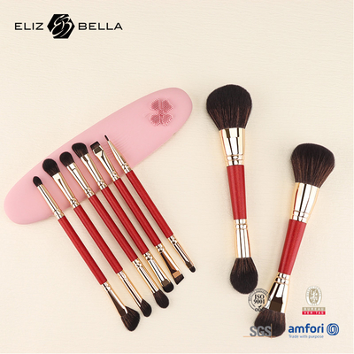 Collegamento di spazzole per trucco in materiale ferrule in alluminio