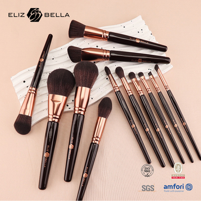 Set di spazzole cosmetiche personalizzate per l'applicazione BLUSHER da fornitori professionali