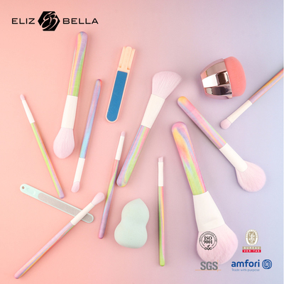 Spazzole per trucco di lusso per il trucco professionale Perfezione, capelli sintetici E