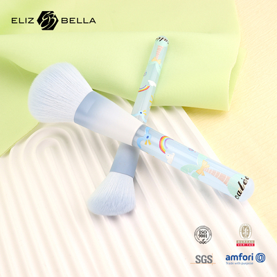 Collezione di pennelli da trucco da viaggio personalizzabili con logo e design a marchio privato