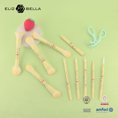 Manicotto di metallo per il trucco di viaggio Set spazzole per il trucco di viaggio Essenziale per il trucco perfetto