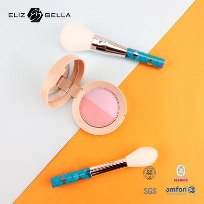 Set di spazzole per il trucco da viaggio più soffici e igienici Ideale per i ritocchi in movimento Capelli sintetici Nero/Colori personalizzati