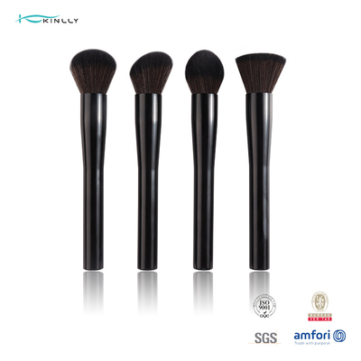 Spazzola di trucco dei capelli del sintetico di 100% singola grande con il corpo di alluminio